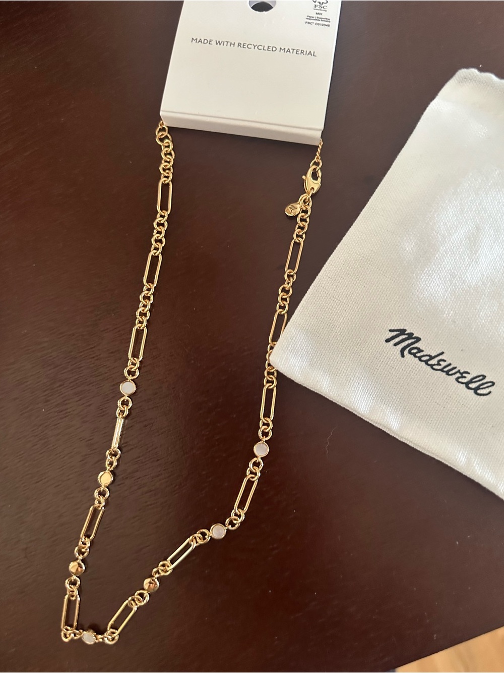 Madewell Mother-of-Pearl Chain Necklace - Picture 5 of 5